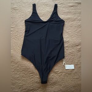 Aerie Smoothiez Classic Black Body Suit